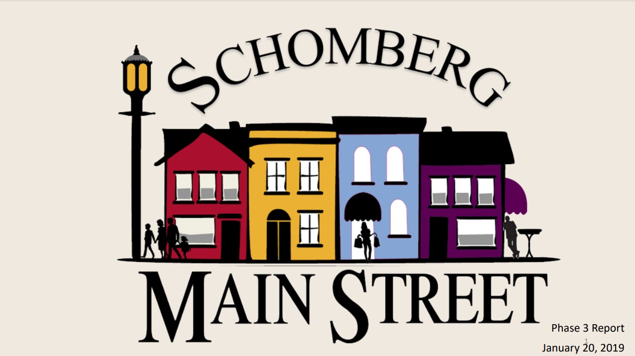 Schomberg Main Street Revitilization Strategy cover image