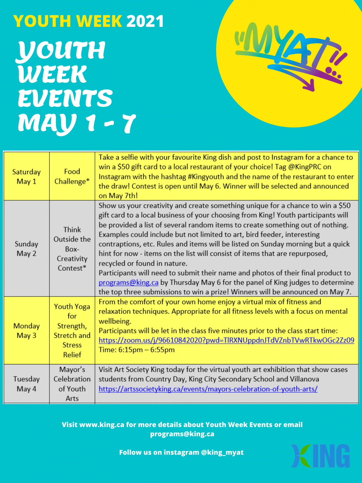 Youth Week 2021 Schedule.1