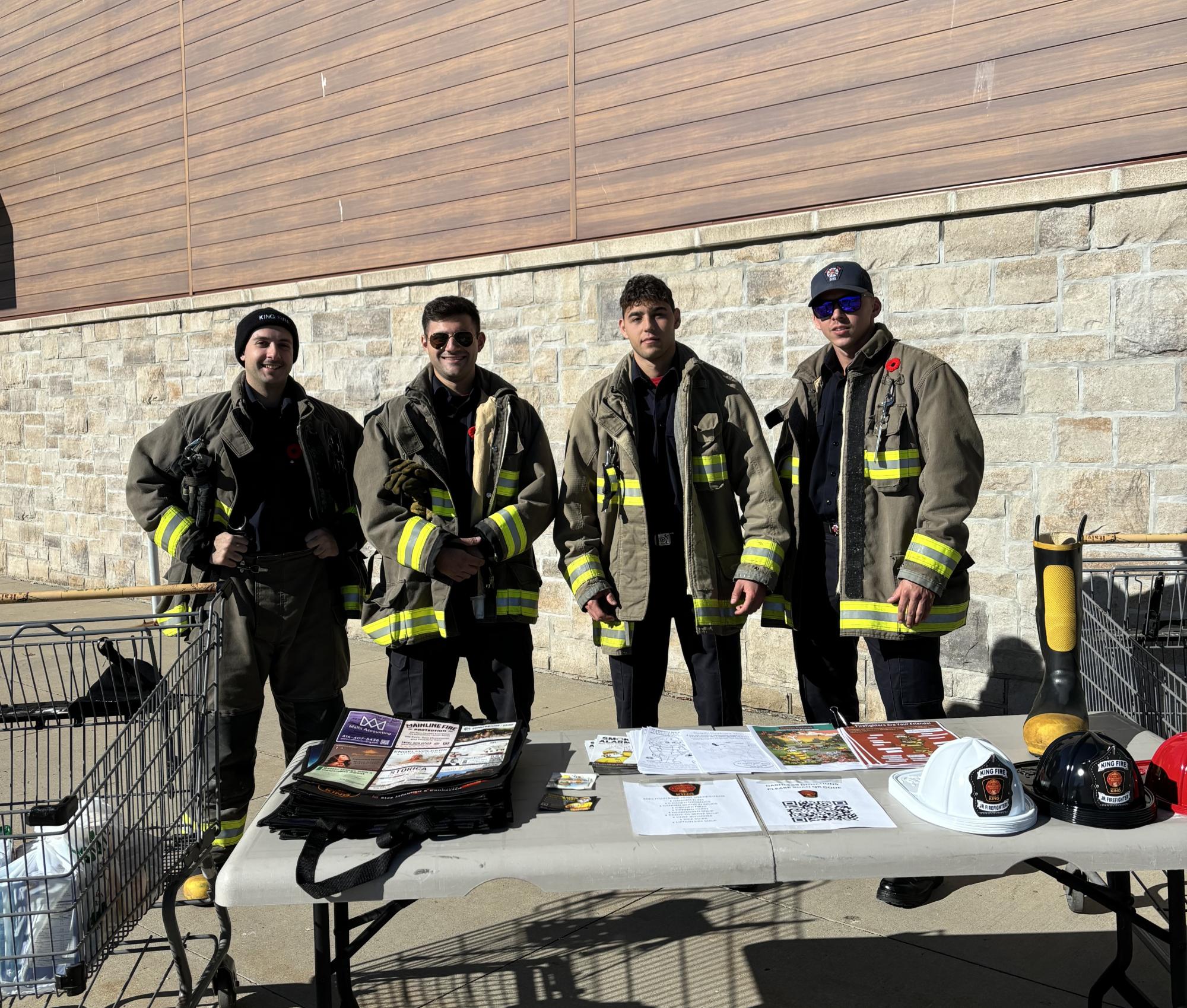 Fire Food Bank Drive