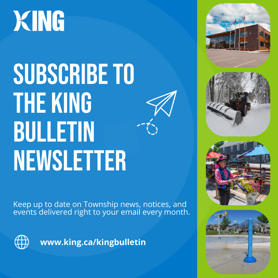 Subscribe to the King Bulletin