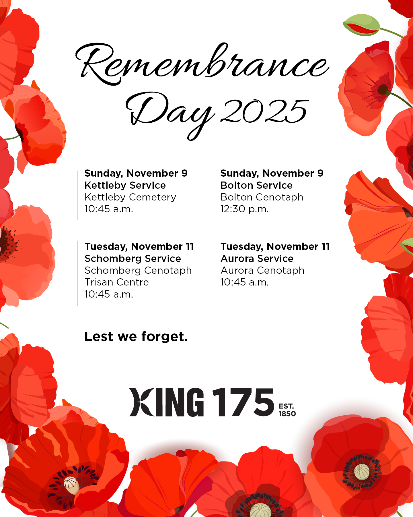 Remembrance Day 2025