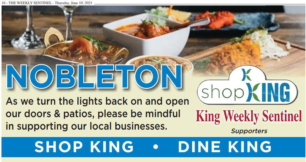 nobleton shopking dining options