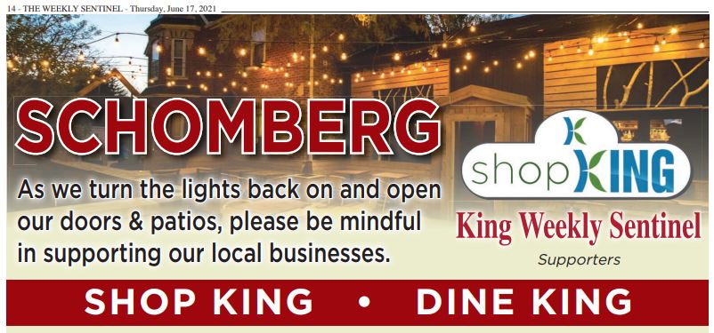 schomberg shopking dining 