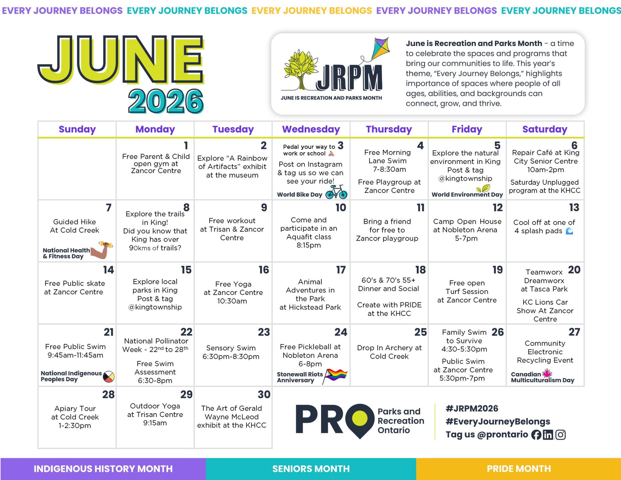 JRPM Calendar 2026