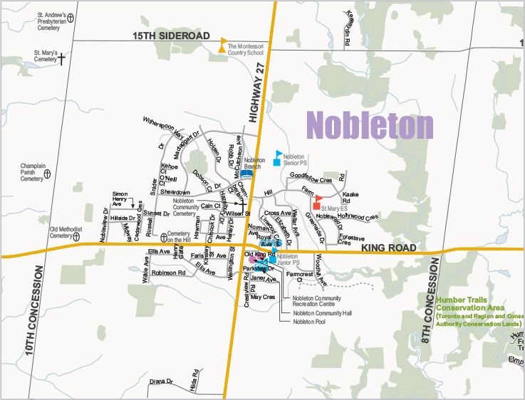 Nobleton General Map
