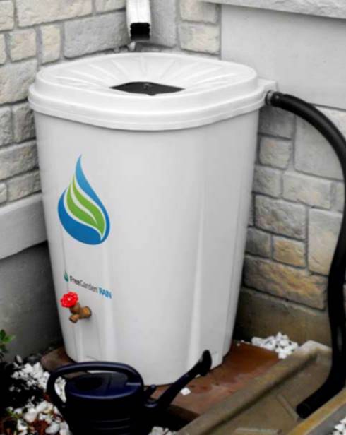picture of rain barrel available for purchase through King Township