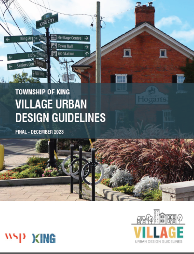 Village Urban Design Guidelines Cover Page