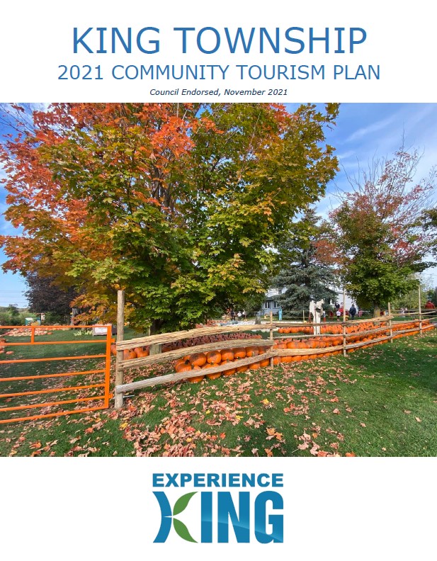 Cover Page of 2021 Community Tourism Plan