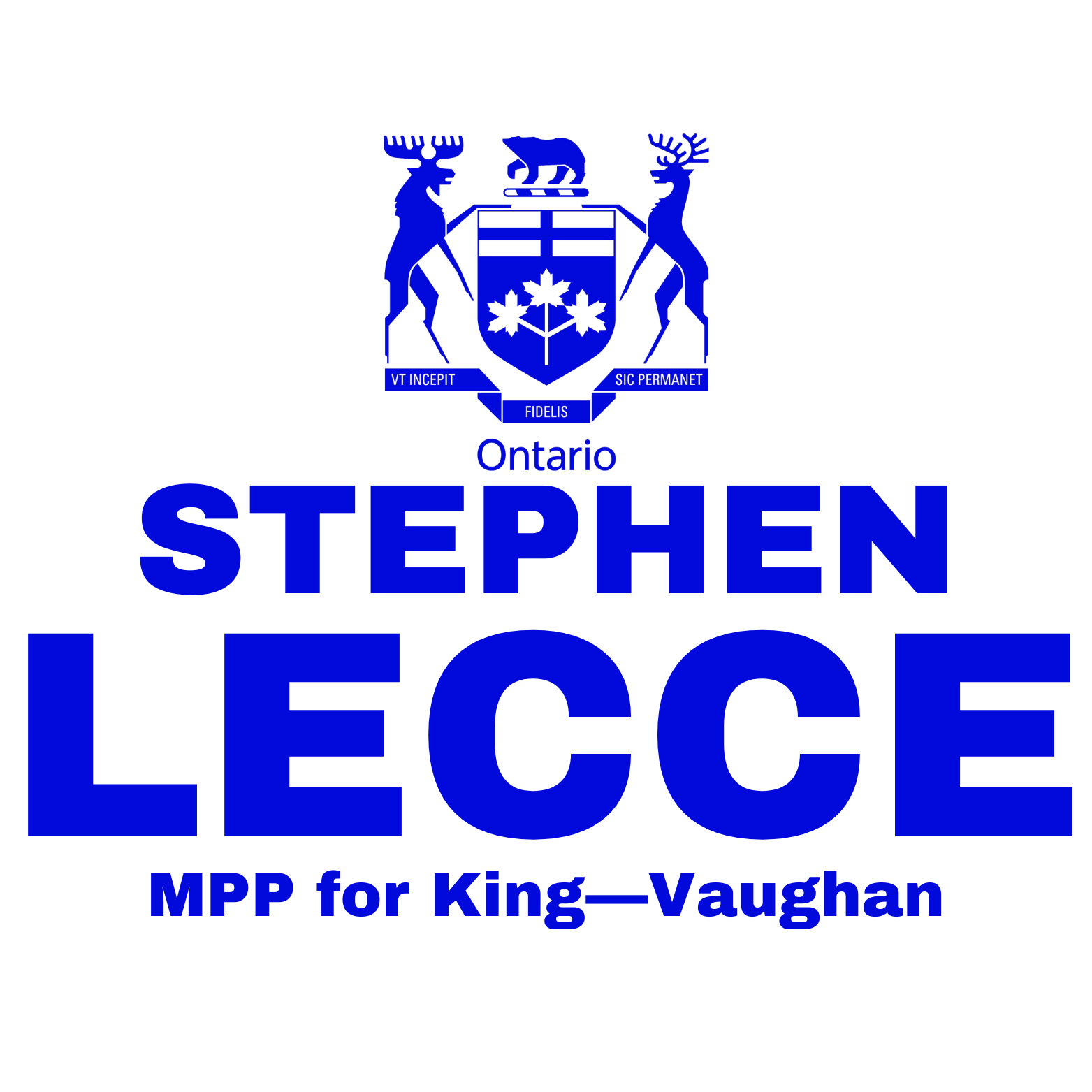 Stephen Lecce MPP for King-Vaughan