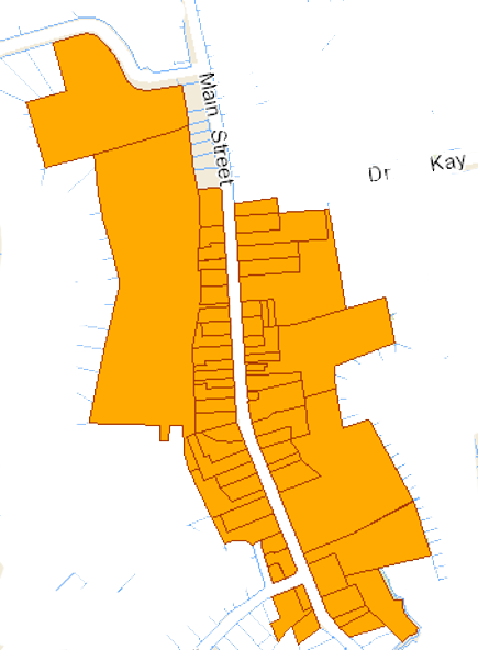 Schomberg Main Street Map Image