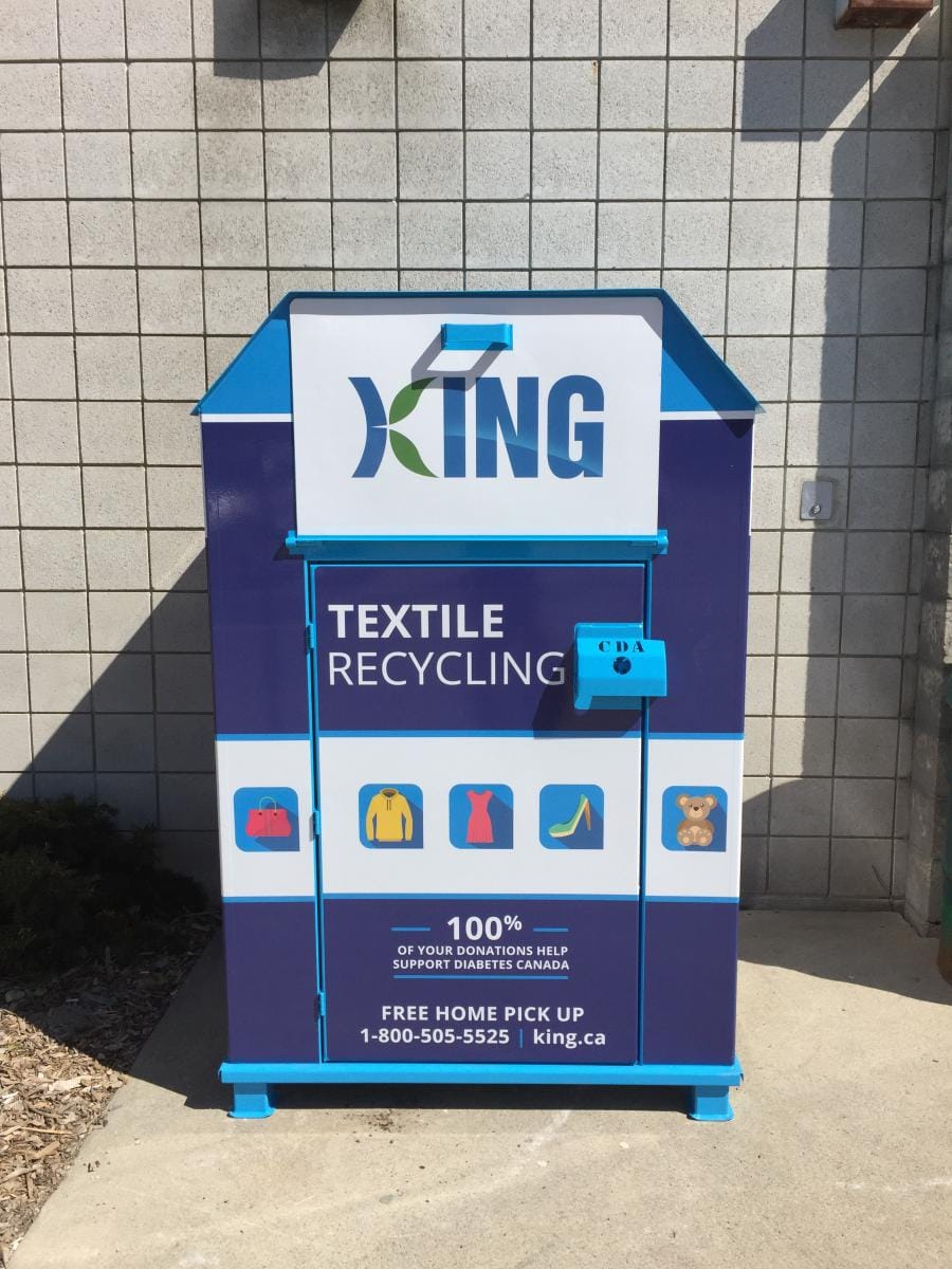 Textile Recycling Bin