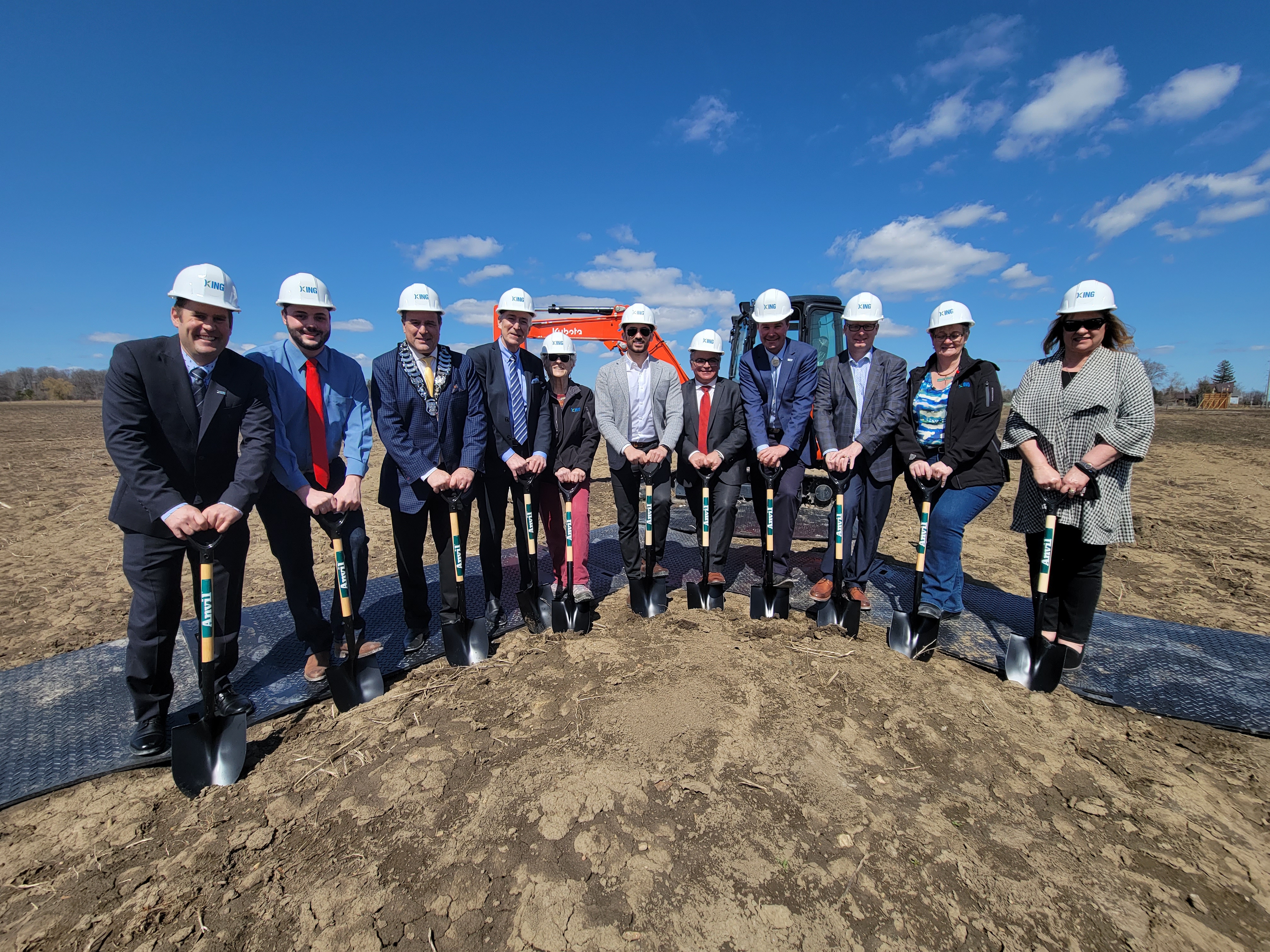 Rec centre groundbreaking