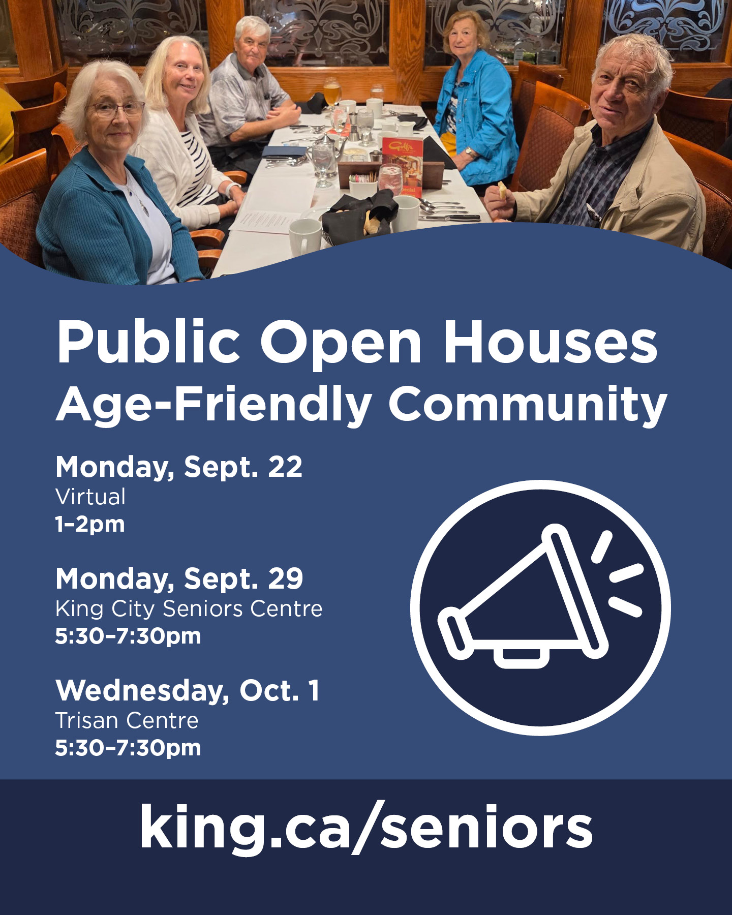 Age-Friendly Community Open Houses