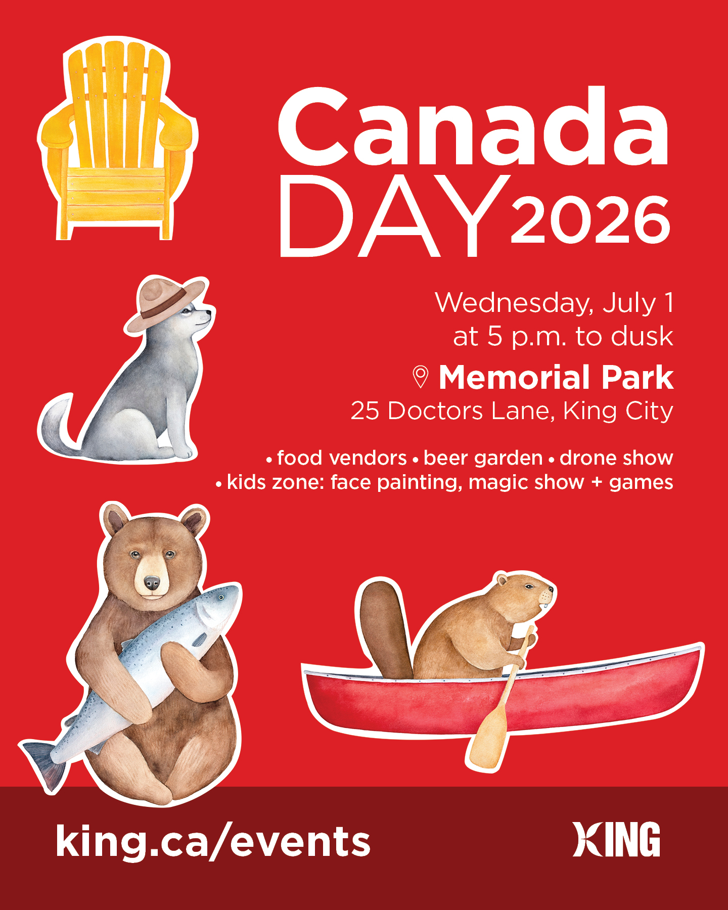 2026 Canada Day in King