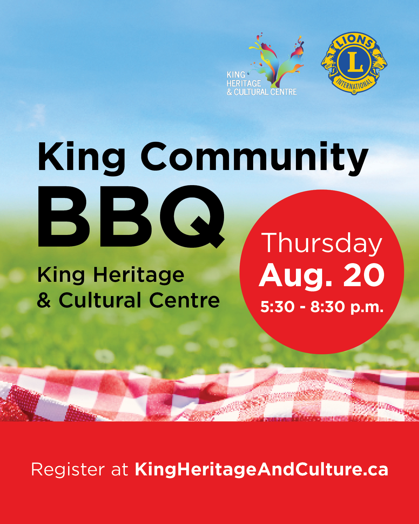 King Community BBQ: King Heritage and Cultural Centre