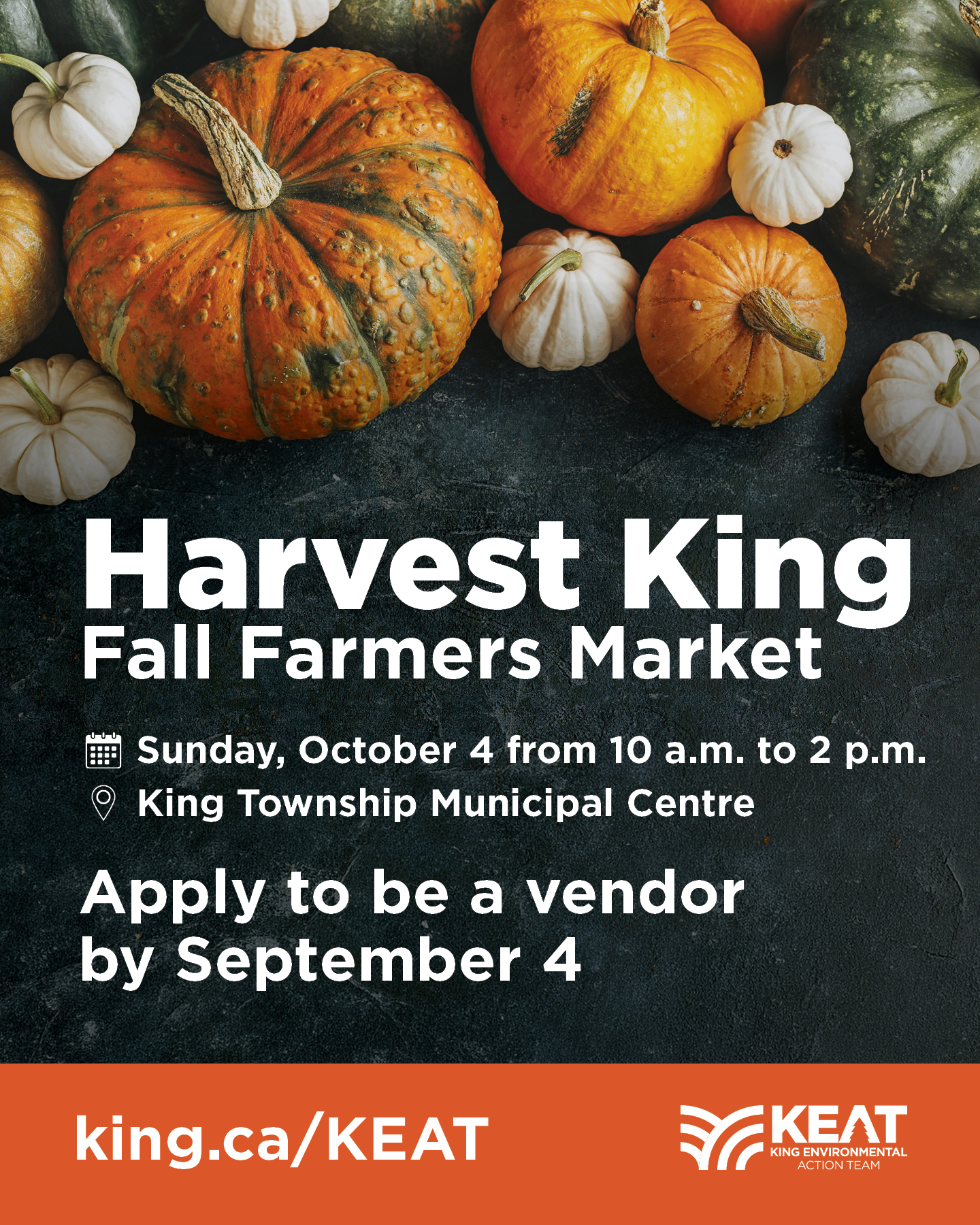 Harvest King Call For Vendors
