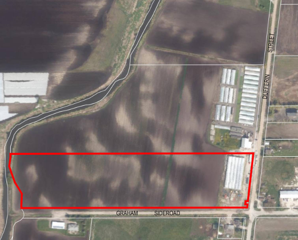 Location Map 1600 Graham Sideroad