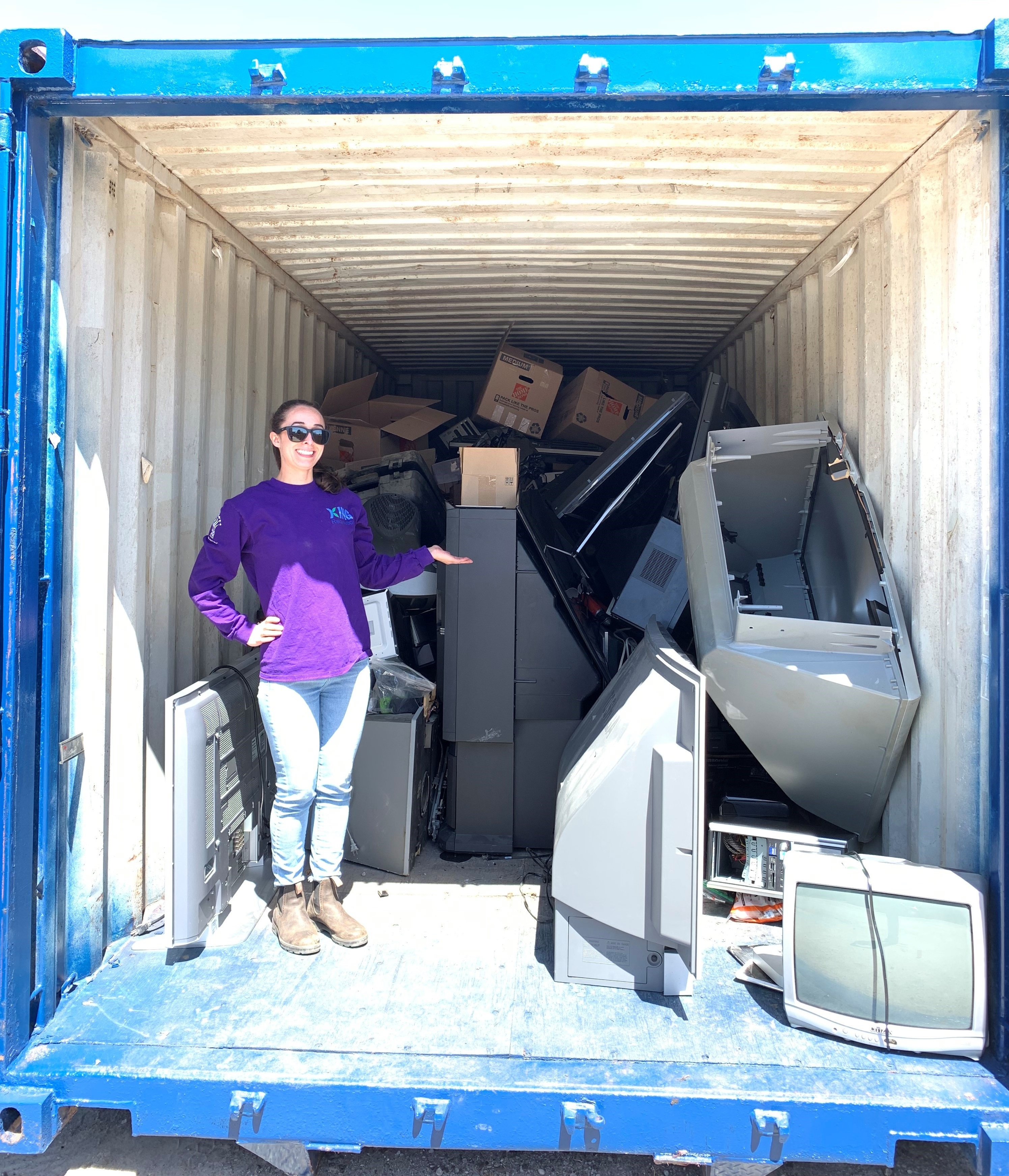 Community Yard Sale and Electronic Recycling event