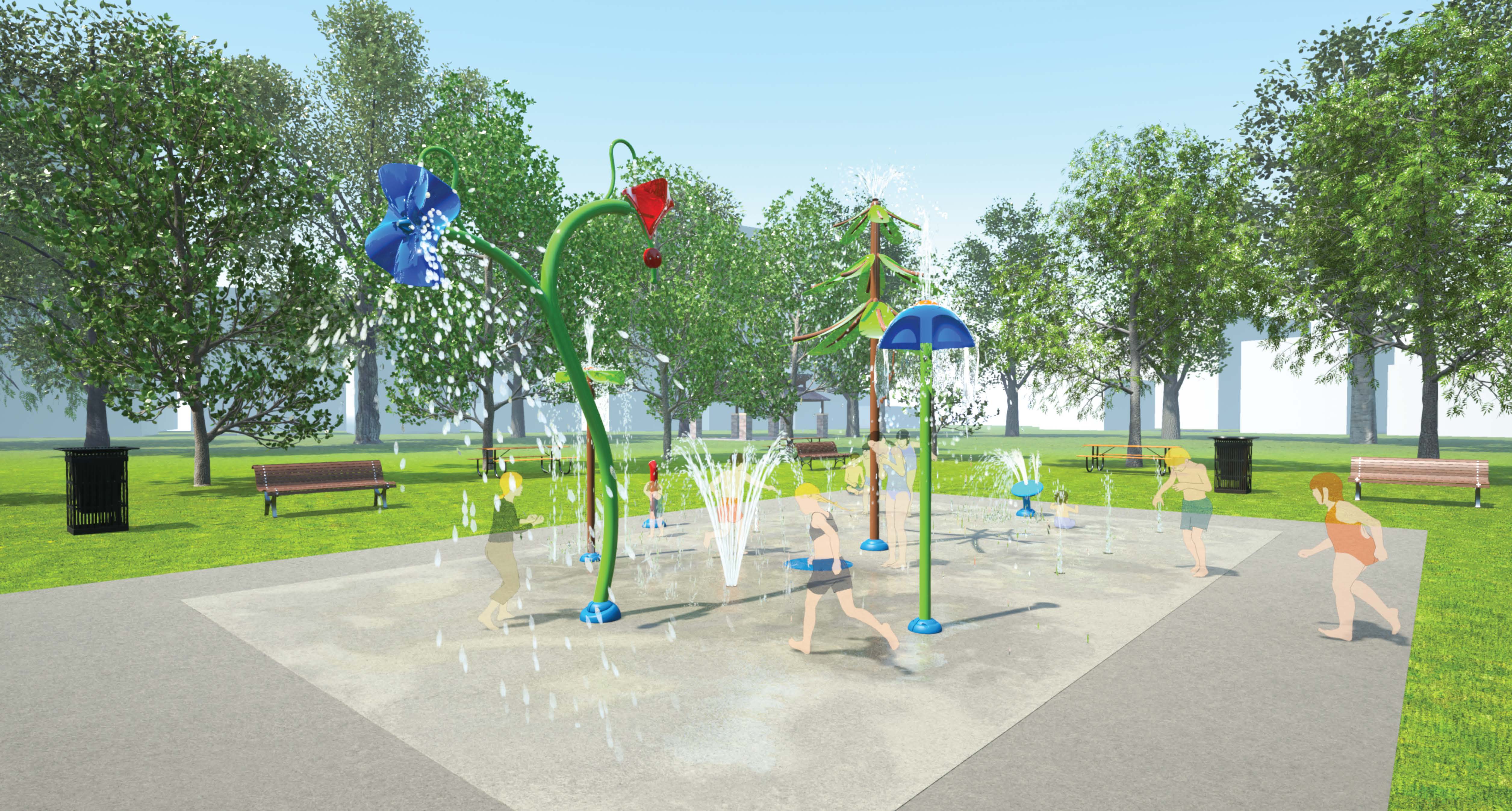 Splash pad
