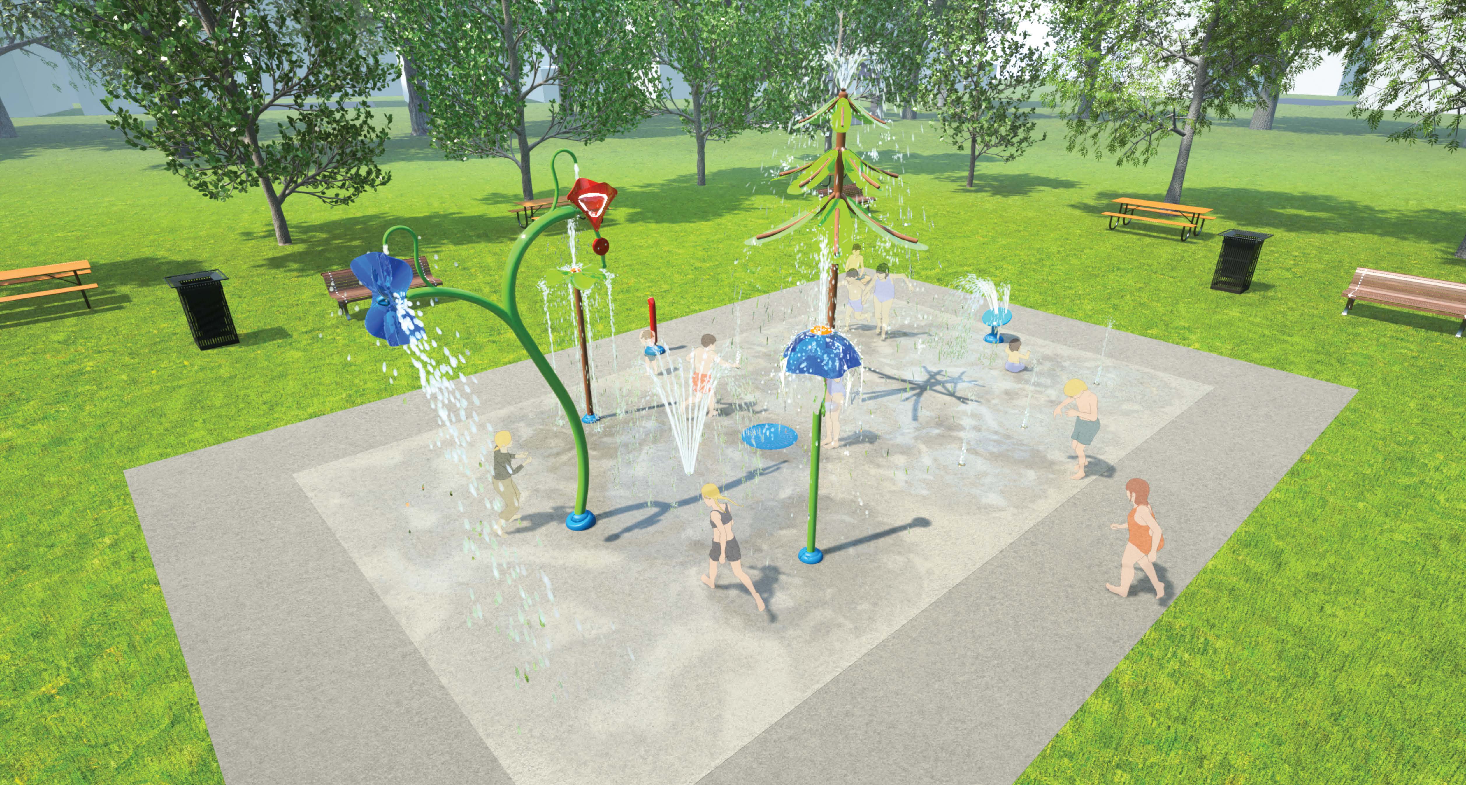Splash pad 2