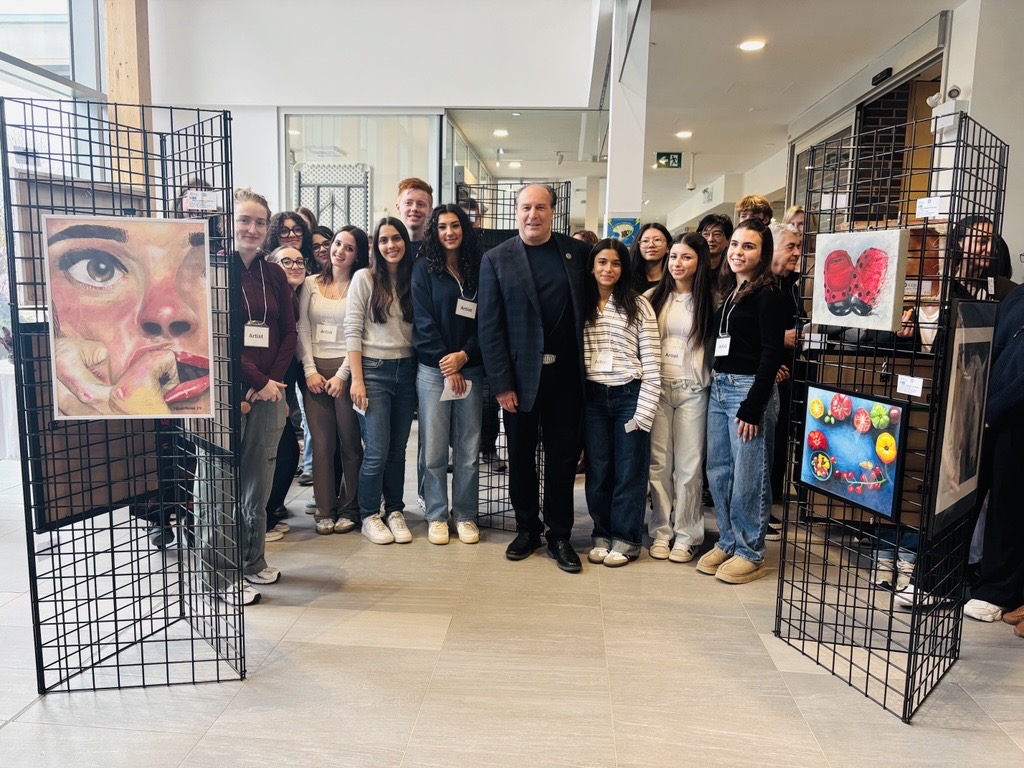 Mayor Steve Pellegrini with artists featured in the 2026 Celebration of Youth Arts