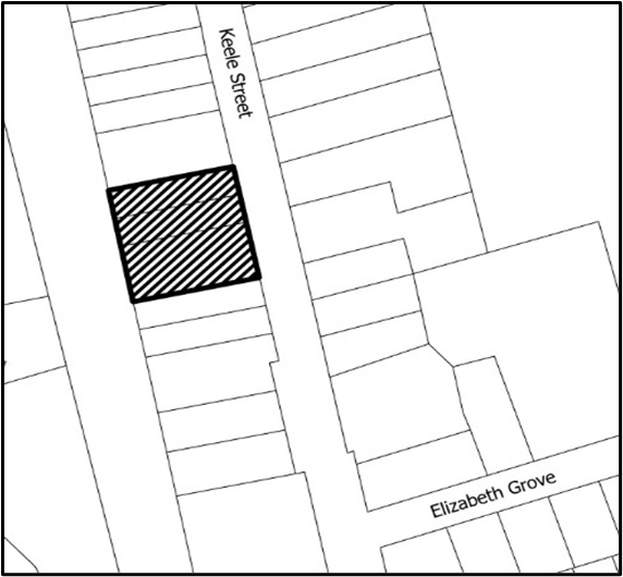 Location Map 12882, 12888, & 12894 Keele Street