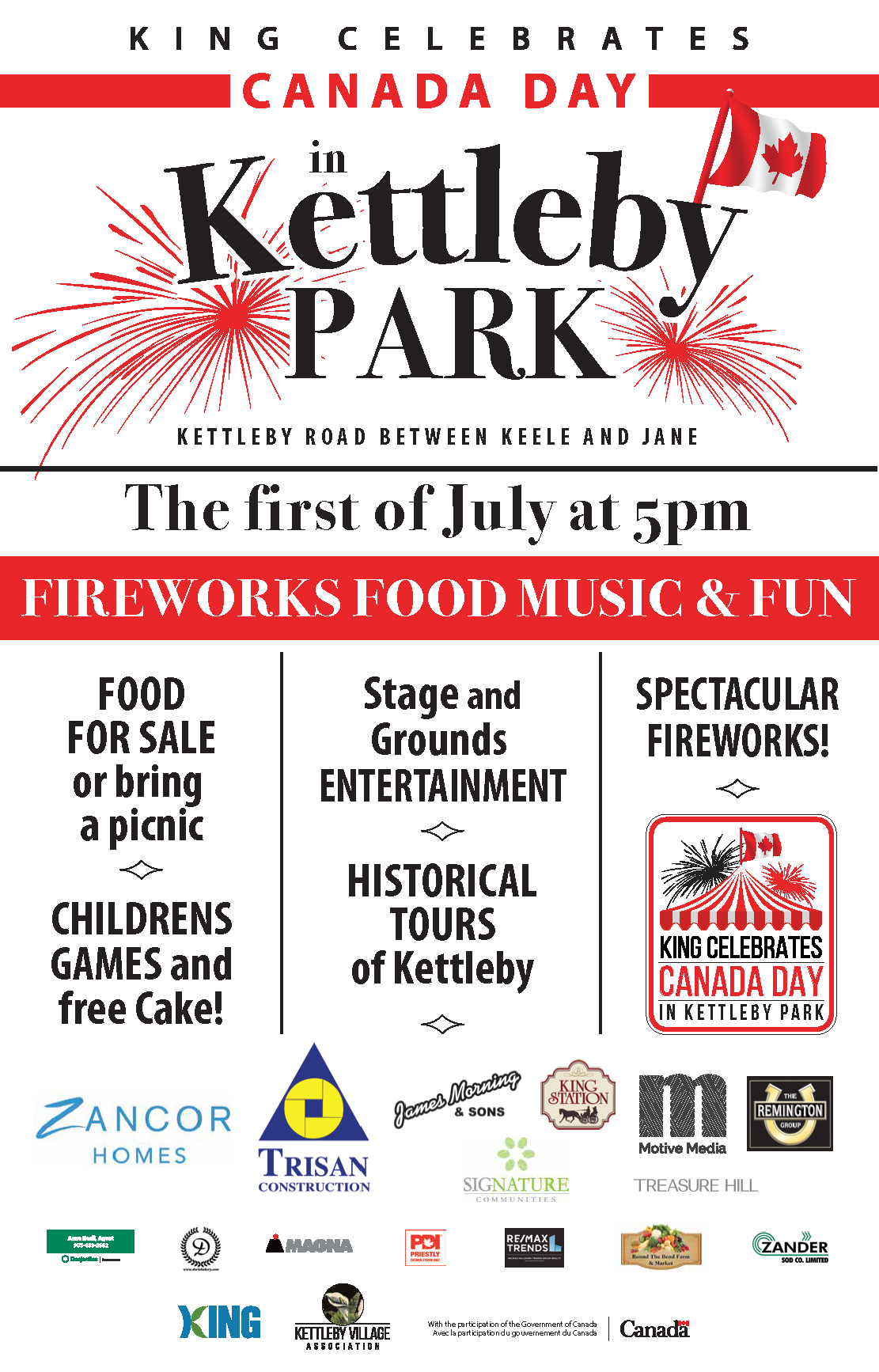 Canada Day in Kettleby Park