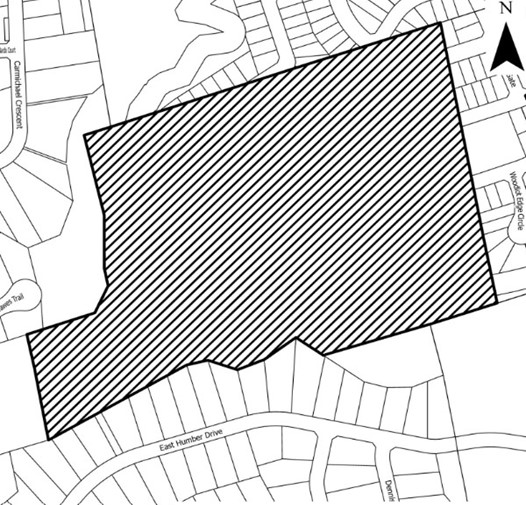 Location Map of Lots 56-62, 66-69, 91-93 and 96-97, Plan 65M-4797