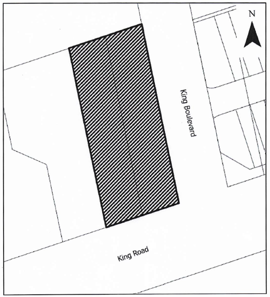 Location Map - 2018-2022 King Road