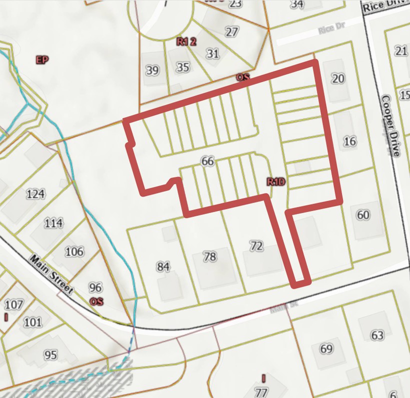 Location Map Re 66 Main St, Schomberg, ON
