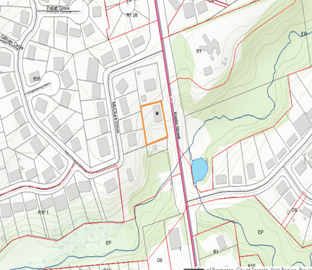 Map for 13290 Keele Street