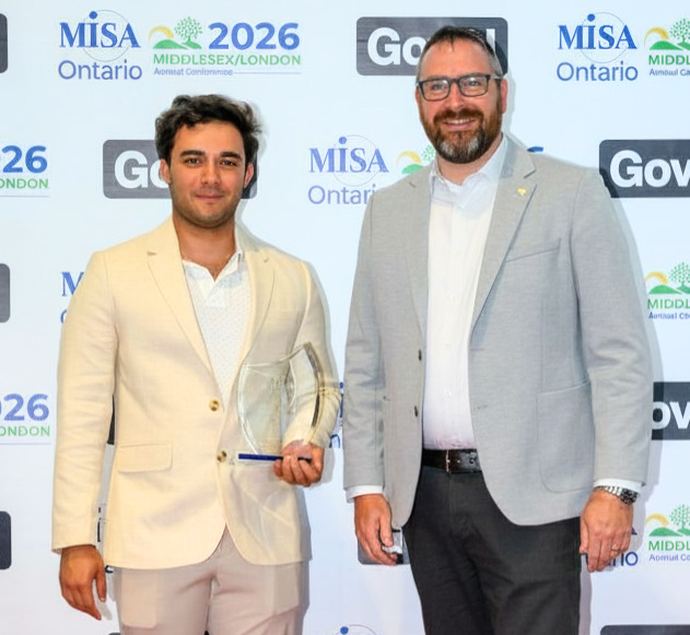 Marco Cheng-Perri receives 2026 MISA Ontario Special Recognition Award