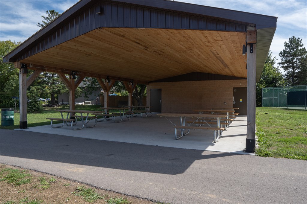 Memorial Park picnic shelter
