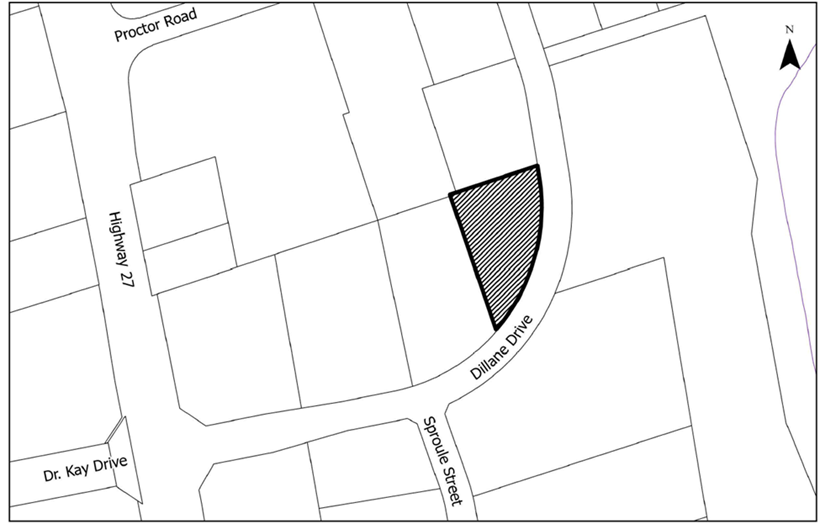 Location Map 30 Dillane Drive, Schomberg, Ontario