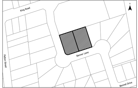 Location Map 31 and 37 Banner Lane, King City