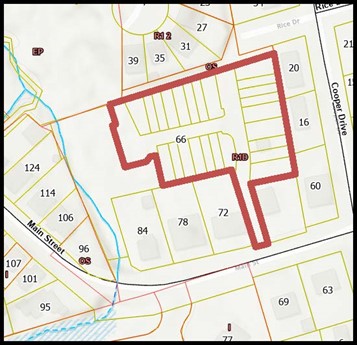 Location Map 66 Main Street Schomberg