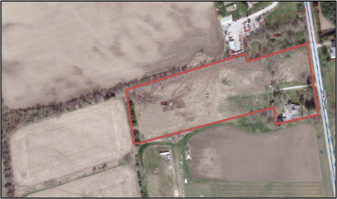 Location map 16890 Jane Street