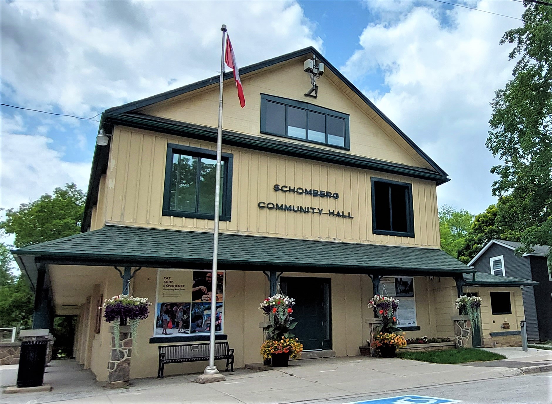 Image of Schomberg Community Hall presently