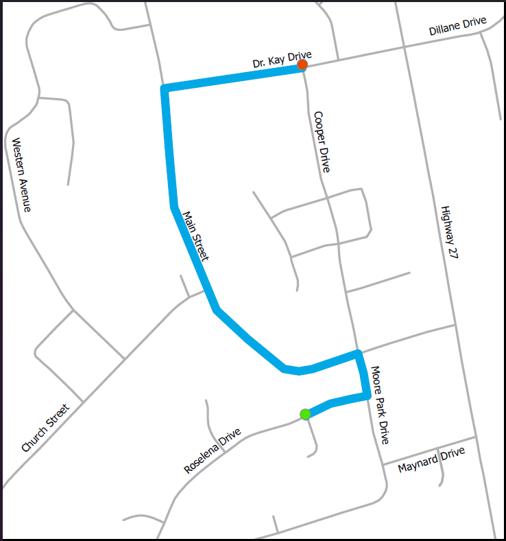 Schomberg Fair Grand Parade Route