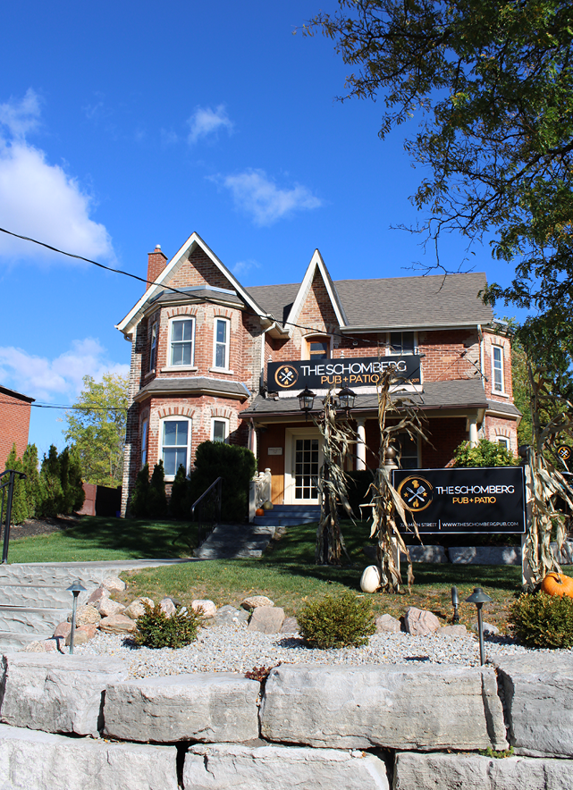 Modern day photo of Schomberg Pub property
