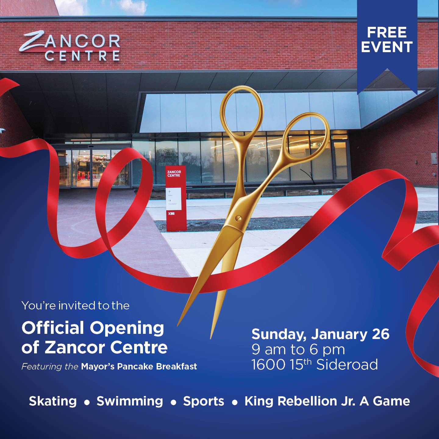 Zancor Centre Official Opening