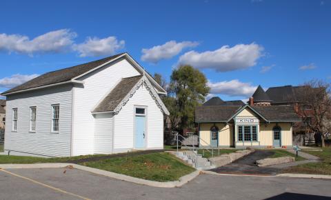 King Christian Church and King Railway Station