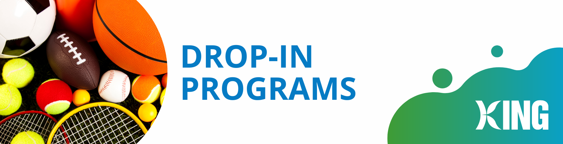 drop in programs banner