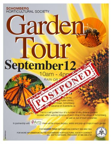postponed garden tour image
