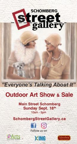 schomberg street gallery september 18 on schomberg main street