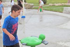 Tasca Park splash pad