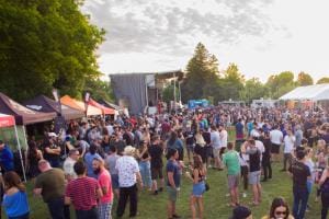 King City Craft Beer and Food Truck Festival Crowd