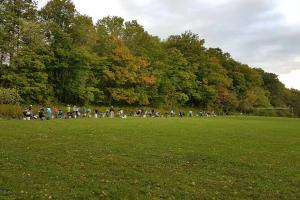 picture of tree planting at King Township Municipal Centre