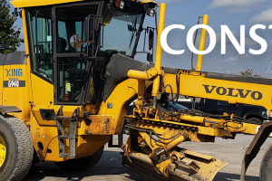 Construction Banner picture of a grader