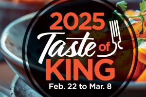 Taste of King Website Banner